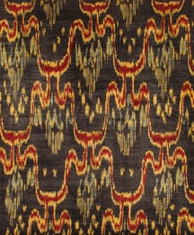 Pasargad Ikat Ikat IKATK4 Black